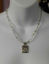 Hand Made Rainbow Crystal Pendant Necklace 9&quot; - €29,66 EUR