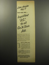 1954 Angostura Aromatic Bitters Ad - Like drinks dry? Then read this - £14.55 GBP