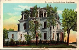 Governor&#39;s Mansion Jefferson City Mo Post Card PC1 - £3.14 GBP