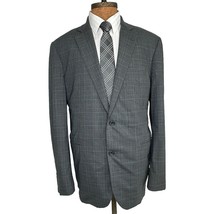 Brooks Brothers Men Madison BrooksCool Partial Lining Check Sports Coat Sz 44L - £82.62 GBP