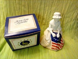 Avon Betsy Ross Figurine Topaze Cologne Perfume Bottle 4 fl oz Full Vintage 1976 - £10.38 GBP