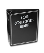 6 BCW 3&quot; Heavy Duty D-ring Black Coin Collectors Binder Albums - £51.66 GBP