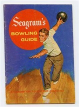 Seagram&#39;s Bowling Guide Handbook to Better Bowling 1959 - $15.84