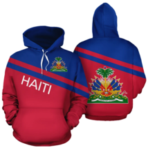 Haiti Country Flag Hoodie Adults And Youth - £43.73 GBP