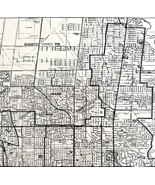 Toronto City Map 1935 Ontario Canada Antique Atlas Street View 14 x 11&quot; ... - $39.99