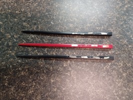 Vintage Hairpin Mother Of Pearl Inlay 7&quot; Hair Stick Set Of 3 - $29.69
