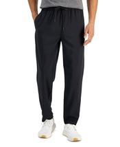 Id Ideology Men&#39;s Woven Tapered Pants in Black-Small - £15.70 GBP