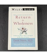 Return to Wholeness (Wiley Audio) by David Simon Audiobook on Cassette Tape - €11,28 EUR
