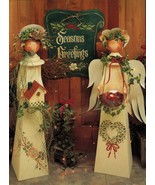 Tole Decorative Painting Stenciled Irresistible Angels Xmas Julie White ... - $12.74