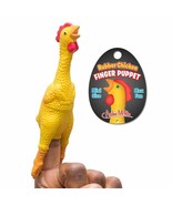 Rubber Chicken Finger Puppet - £4.61 GBP