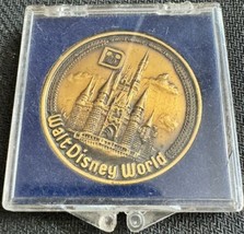 Walt Disney World Bronze Commemorative Coin / Token In Protective Case - $25.00