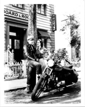 The Wild One Marlon Brando Mary Murphy with motorbike outside hotel 8x10 photo - $14.99