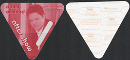 Donny Osmond OTTO Cloth After Show Backstage Pass from the 2005 What I Meant... - £5.41 GBP