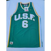 Bill Russell USF #6 SF Legends Throwback Jersey Men&#39;s Size XL NEW - €29,97 EUR