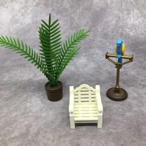 Playmobil Victorian Mansion Porch Furniture Replacement Parts-Chair has Yellowed - $8.81