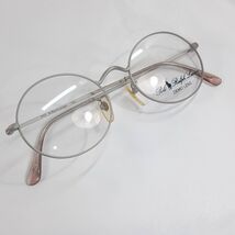 Polo Ralph Lauren Eyeglasses Frame RL 540 satin silver round 51-19-140 mens - $90.00
