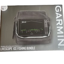 Garmin LiveScope Ice Fishing Bundle Includes ECHOMAP UHD2 93sv 010-02688-30 - $2,010.70