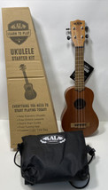 Kala Learn to Play Ukulele Starter Beginner Entry Kit Soprano w/ Lessons Gig Bag - £55.91 GBP