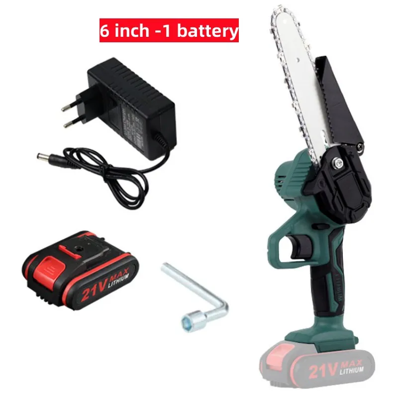 21V MT-Series 6 Inch Brushless chain saw Cordless Mini Handheld Pruning Saw Port - £102.82 GBP
