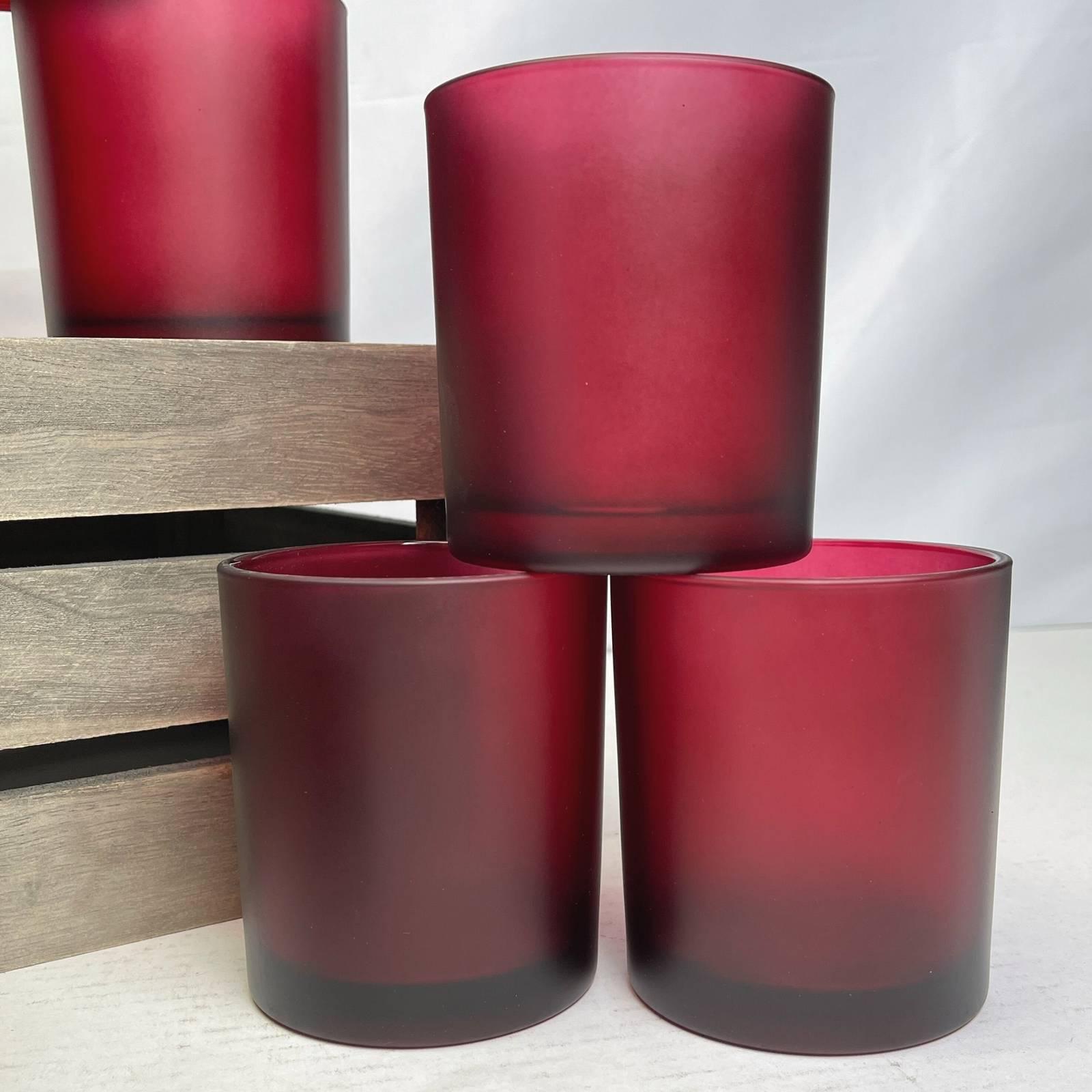 14 oz. Havana Ruby Glass Kit - Candle Making Glass (12pk) Item image 6