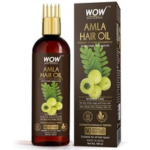 WOW Skin Science Amla Hair Oil Pure Cold Pressed Indian Gooseberry 100ml - £11.18 GBP