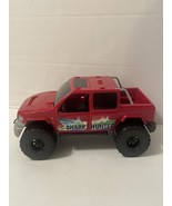 Shark Hunter Tree House Kids RED Truck (truck only) Doors Open With Tow ... - $13.42