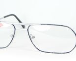 NEW ADVANTAGE EYEWEAR LP 1610 SILVER /DEMI GREY EYEGLASSES GLASSES 58-17... - $25.39