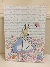 Disney Alice in Wonderland Note Book Year. Flower Beautiful Theme. Very RARE NEW - £11.19 GBP