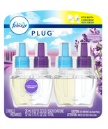 Febreze Plug Odor-Eliminating Air Freshener Oil Refill, Lavender, 2 ct  - £18.27 GBP