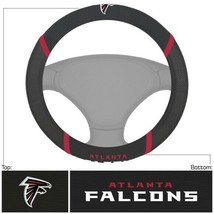 NFL Atlanta Falcons Embroidered Mesh Steering Wheel Cover by FanMats - £17.95 GBP