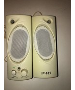 4Q Technologies Multimedia Speaker System model SP-691 W HEADPHONE JACK ... - £19.36 GBP