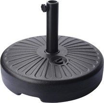 50LBS Heavy Duty Patio Market Outdoor Umbrella Base Stand Water Filled H... - £39.56 GBP