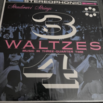 Stradivari Strings Waltzes In 3/4 Time Stereophonic LP  S-85 VG+ in Shrink - £7.86 GBP