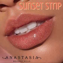 Anastasia Beverly Hills LIP GLOSS &quot;￼ SUNSET STRIP&quot; Full Size 0.11 oz - £11.75 GBP