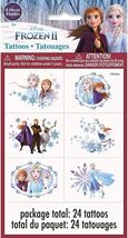 Disney Frozen 2 Tattoos (Pack of 24) - Exclusive Pattern Collection - $9.99