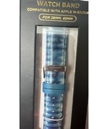 38mm 40mm 41mm Apple Compatible Watch Band - Cool Blue Design - $16.70 CAD