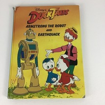 Duck Tales Armstrong the Robot and Earthquack Hardcover Storybook Disney... - £9.45 GBP