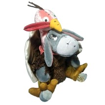 Disney Parks 2006 Happy Thanksgiving Eeyore Turkey Costume Plush 9&quot; Tall - £18.94 GBP