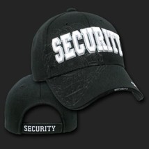 SECURITY POLICE SHADOW BLACK EMBROIDERED 3D  HAT CAP - $34.99