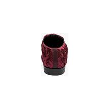 Stacy Adams Savoir Satin Textile Upper Shoes 25611-601 Burgundy image 7