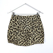Zara - NEW - Animal Print Short Skirt - Brown - Small - £12.03 GBP