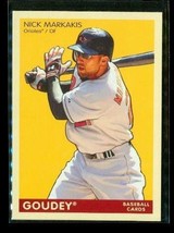 2009 Upper Deck Goudey Baseball Trading Card #18 Nick Markakis Baltimore Orioles - £7.65 GBP