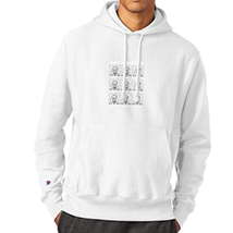  Moods Of Darth Vader White Men Classic Hoodie - £26.72 GBP