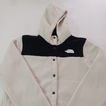 The North Face FA19 Women's Black & White Gemma Fleece Hoodie Coat Jacket Medium image 14