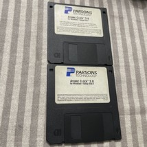 Parsons Technology Atomic Clock 3.0 For Windows Floppy Disks 1995 - $10.45