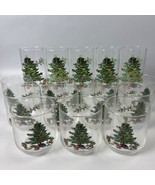 Luminarc Holiday Hostess Glasses Tumblers Christmas Tree in 2 sizes Lot ... - $50.81 CAD