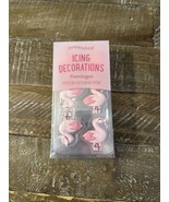 Sweetshop Icing Decorations Flamingos - $923.11 MXN