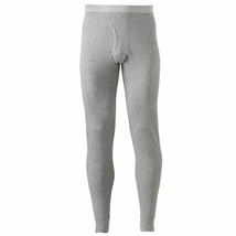 Croft &amp; Barrow Solid Thermal Underwear Pants Gray - £12.77 GBP