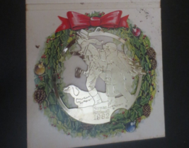 Coca-Cola  McDonald&#39;s Norman Rockwell 1982 Flat Ornament - £1.98 GBP