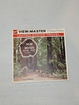 Sawyer&#39;s View Master 21 Stereo Pictures 3 Reels Muir Woods National Monument - $14.03